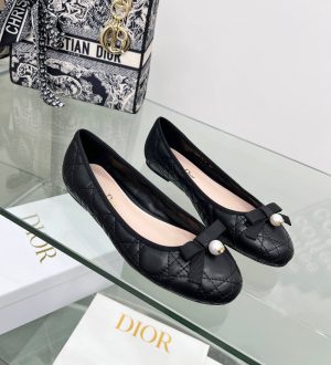 Dior Spring Summer 2024 Classic Check Embroidered Shoes Black