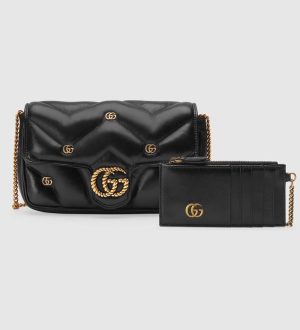 GG Marmont Collection Mini Handbag with Card Case
